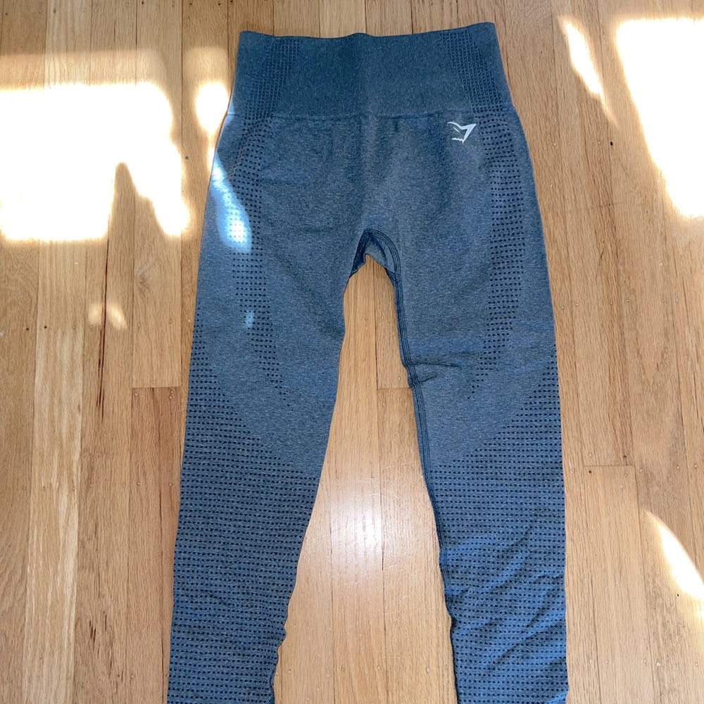 Brand new Gymshark gray leggings, size small